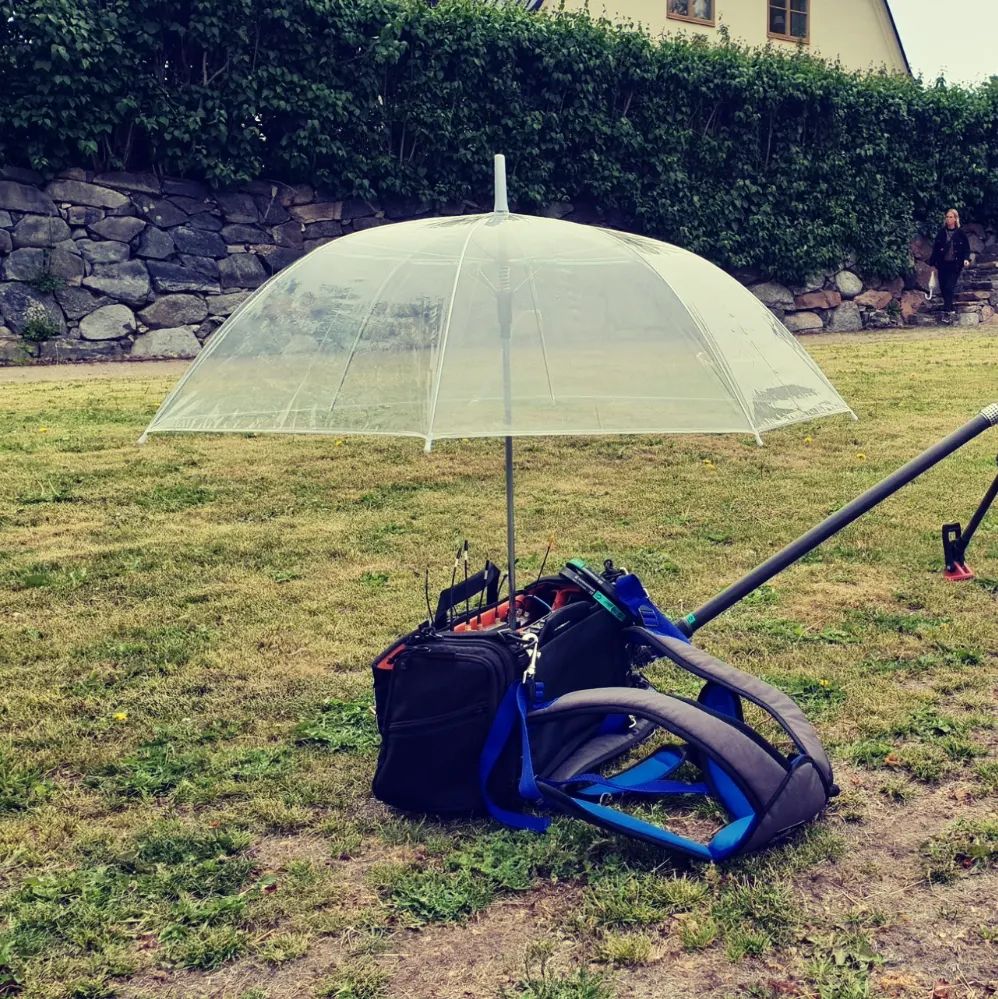 Tur att man regnsäkrat ljudkitet!
#ktekstingray #sounddevices